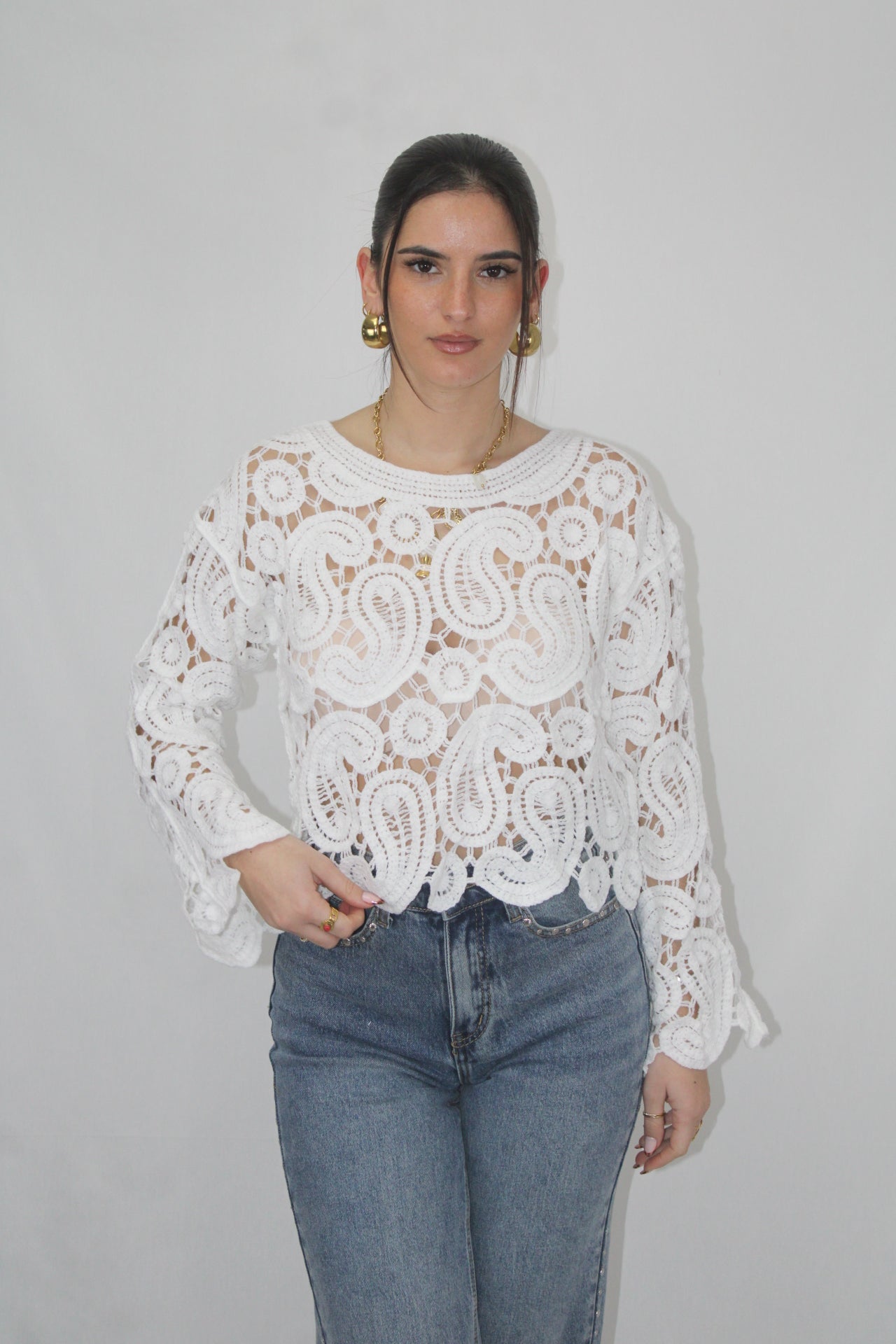 Camisola Croché
