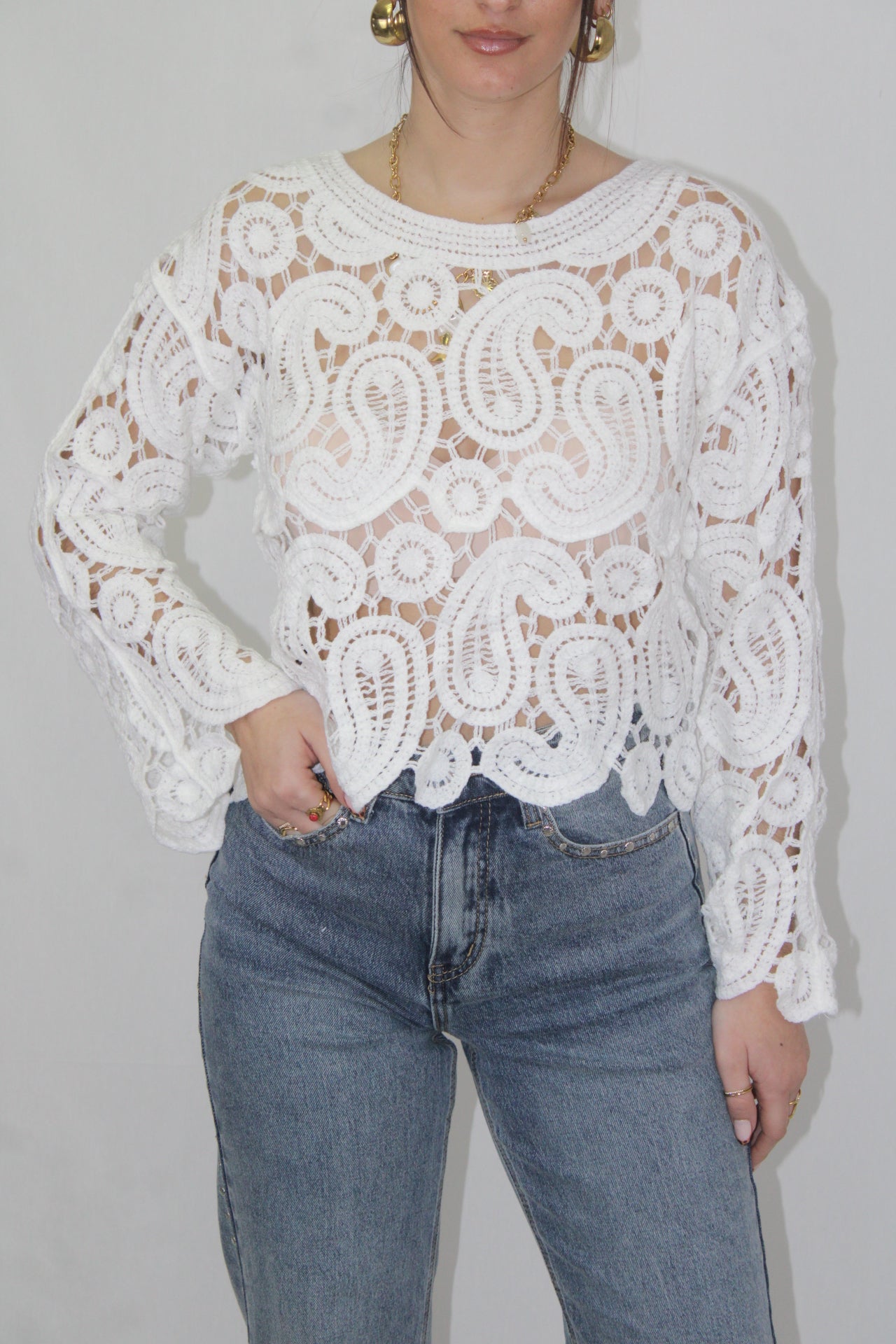 Camisola Croché
