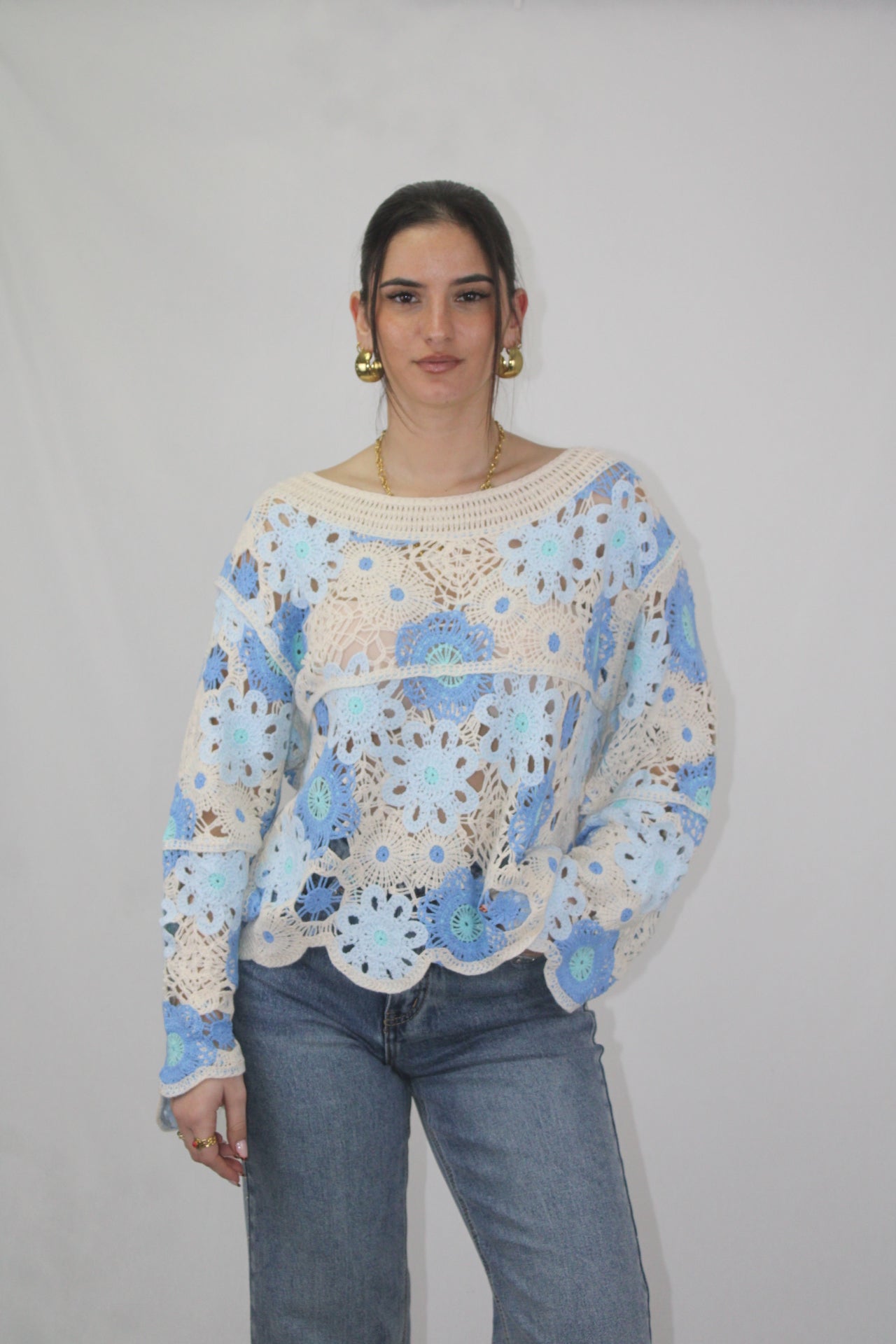 Camisola Croché