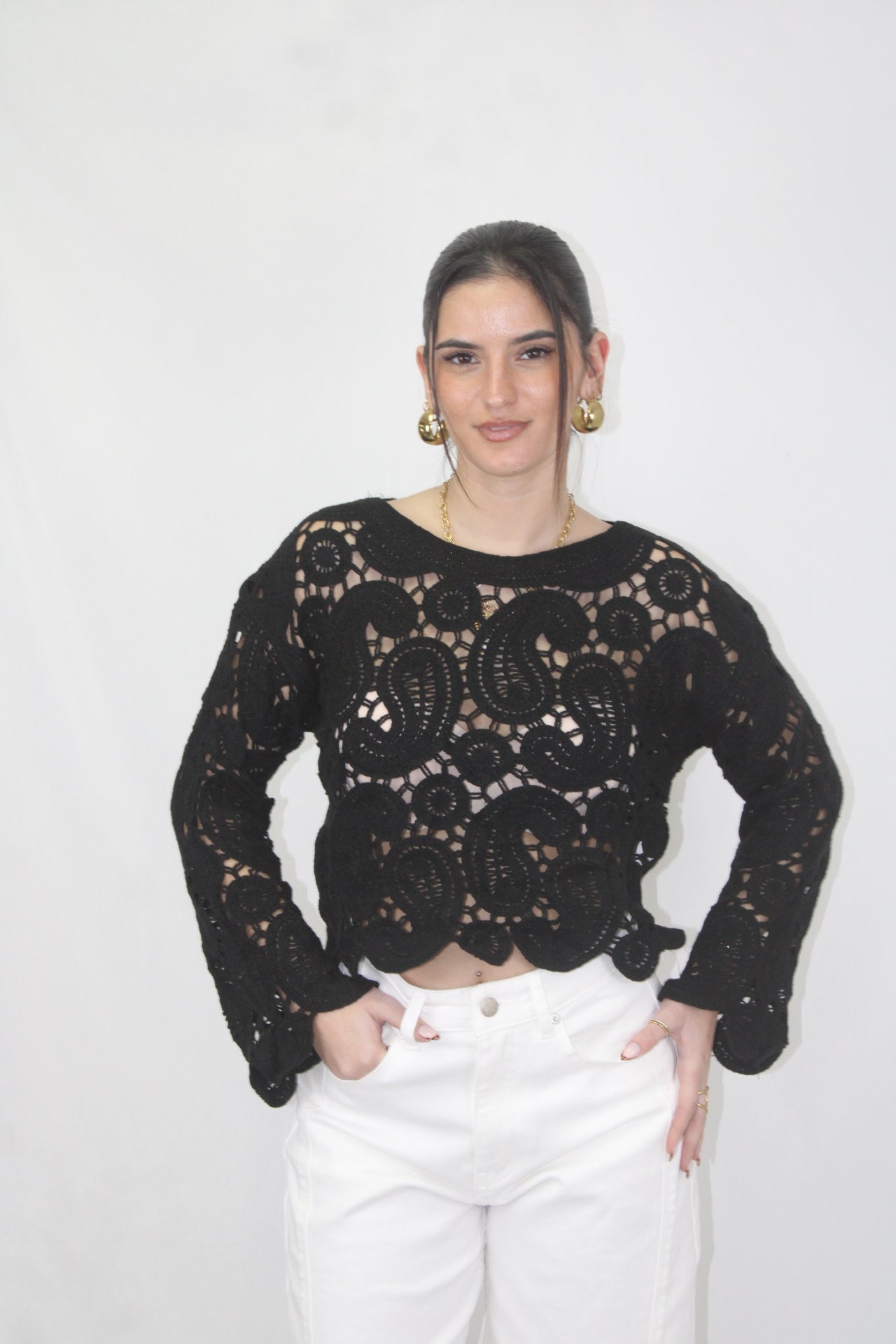 Camisola Croché