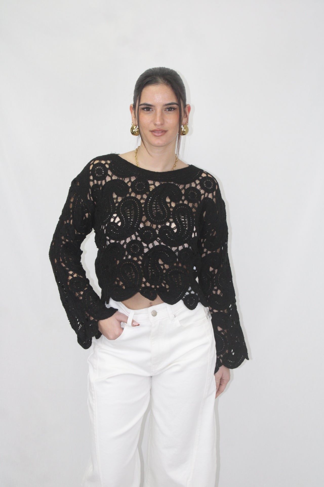 Camisola Croché