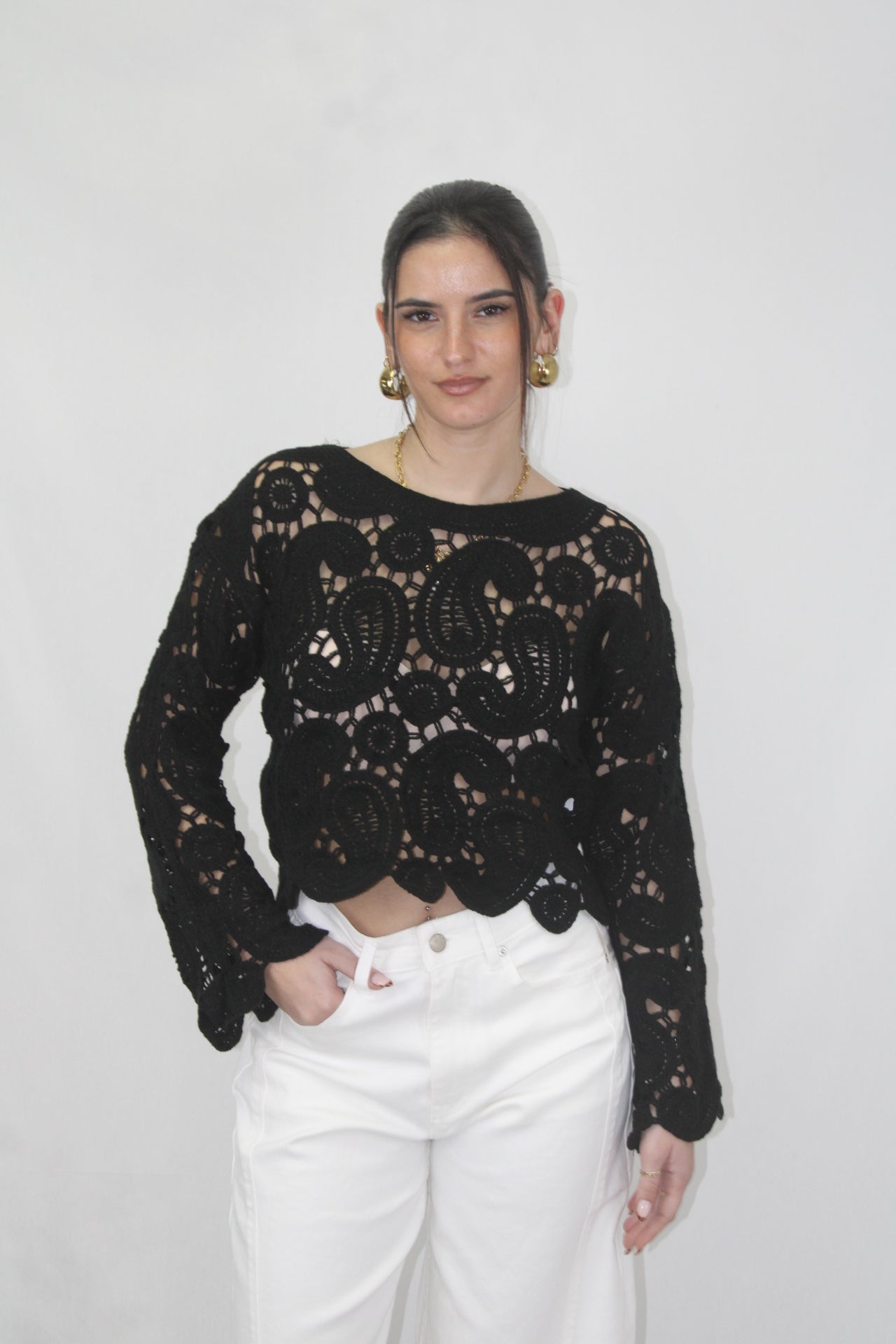 Camisola Croché