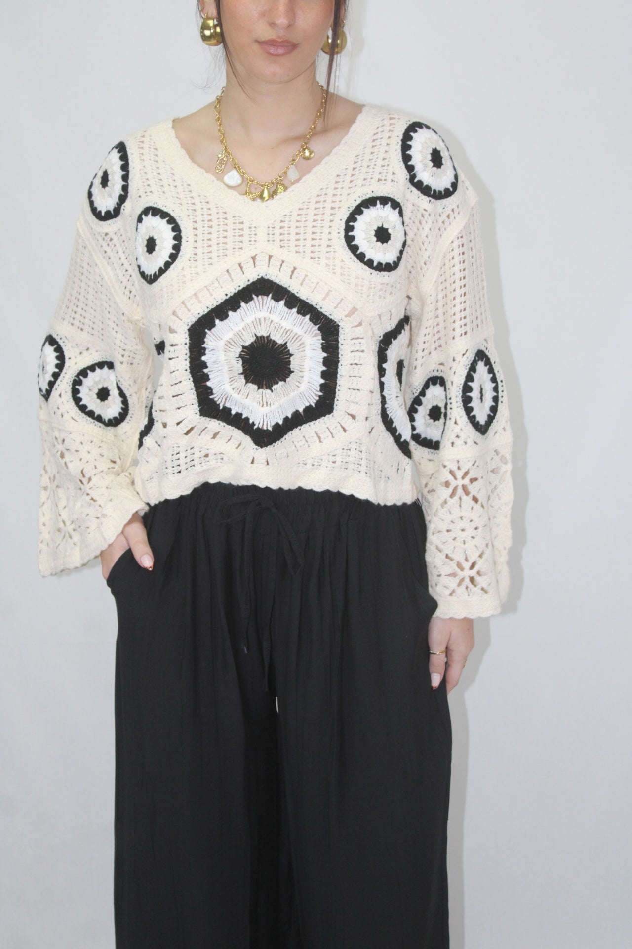 Camisola Croché