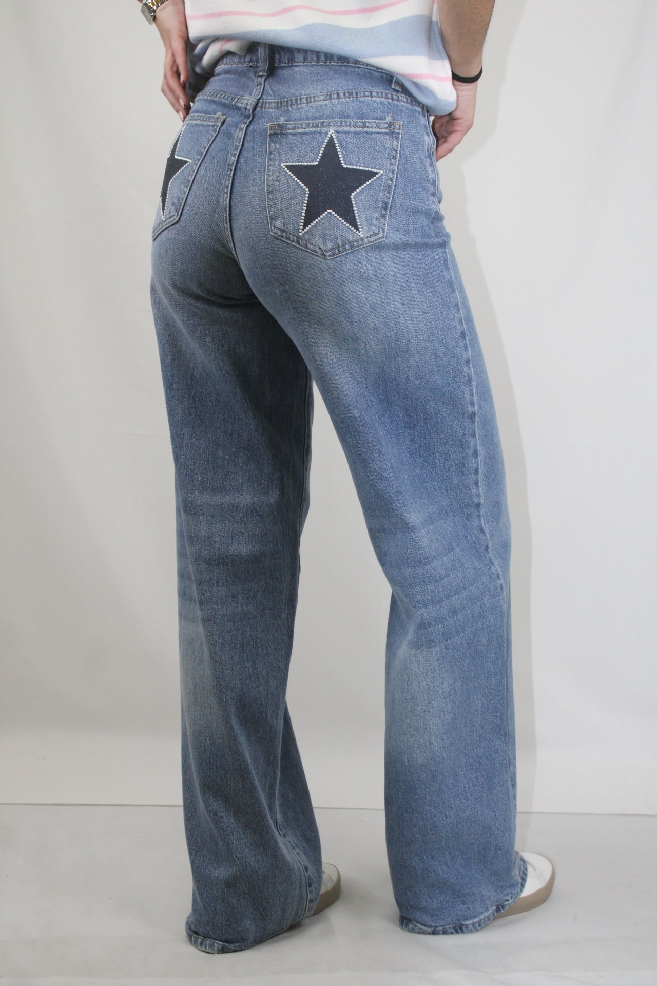 WideLeg Jeans Estrela