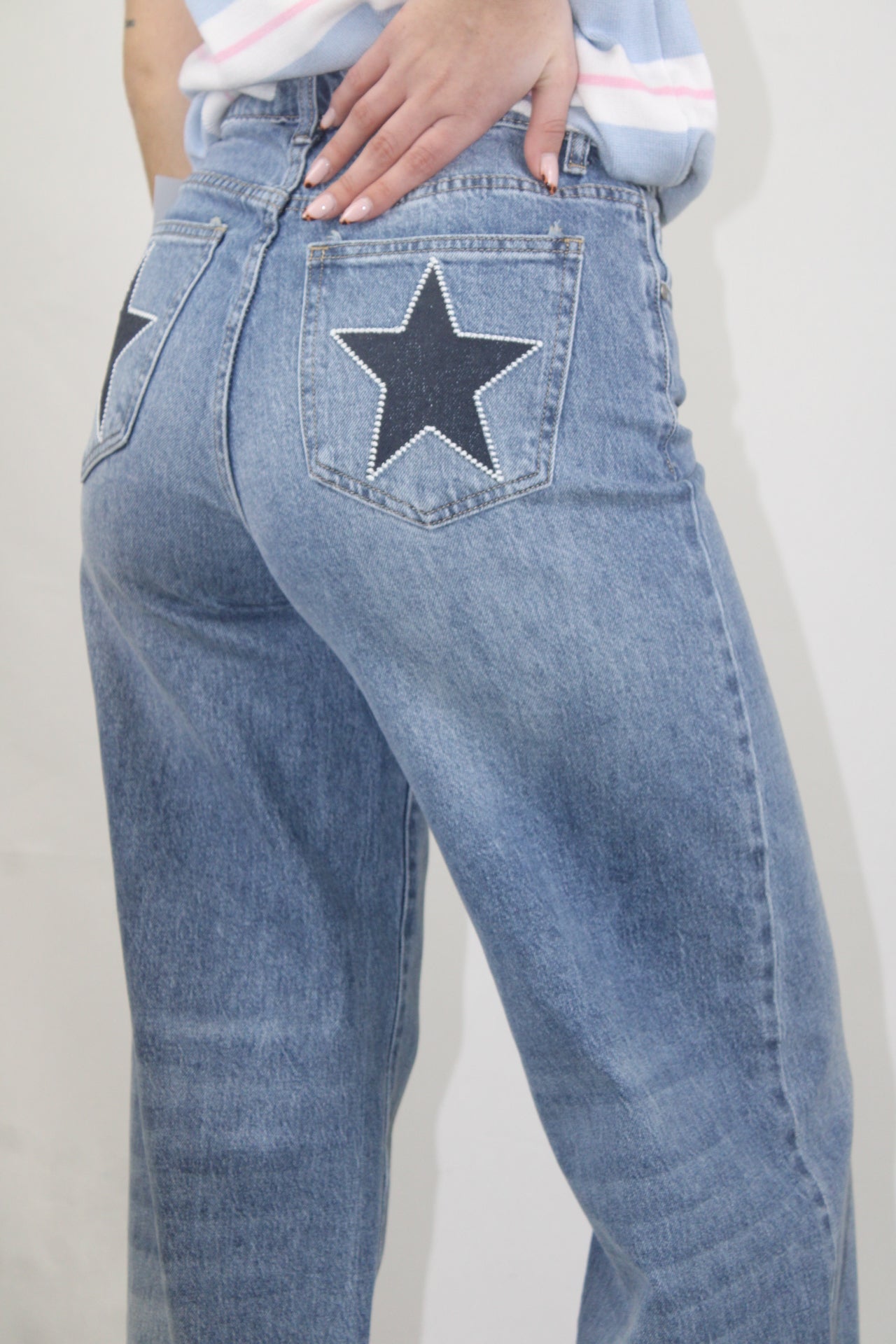 WideLeg Jeans Estrela