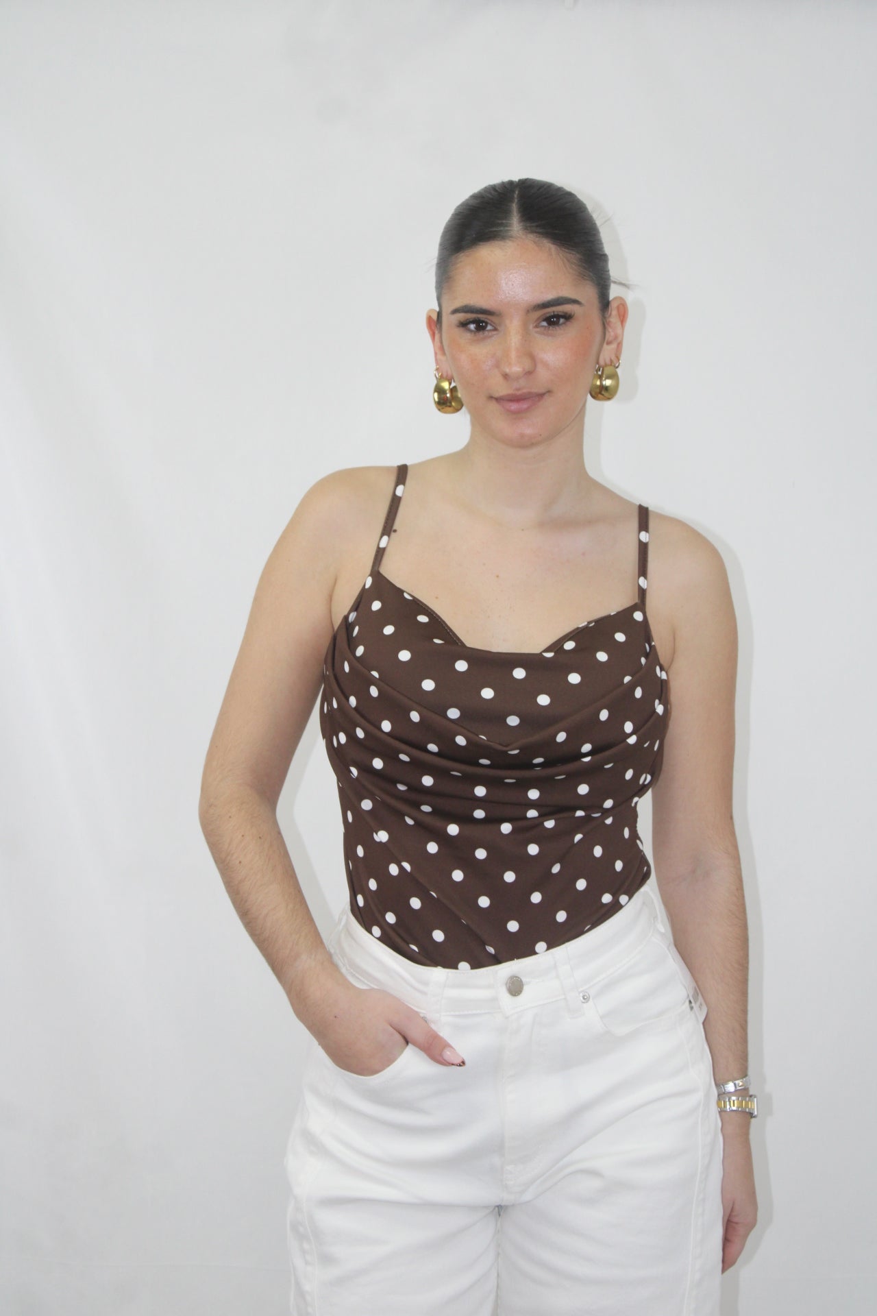 Body Lycra Polka Dot