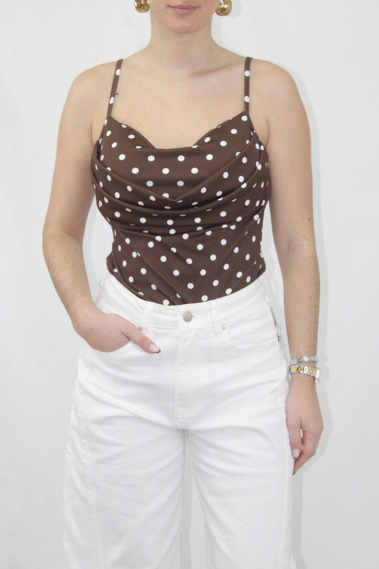 Body Lycra Polka Dot