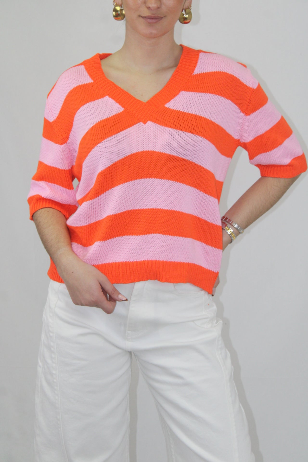 Camisola Decote em Bico