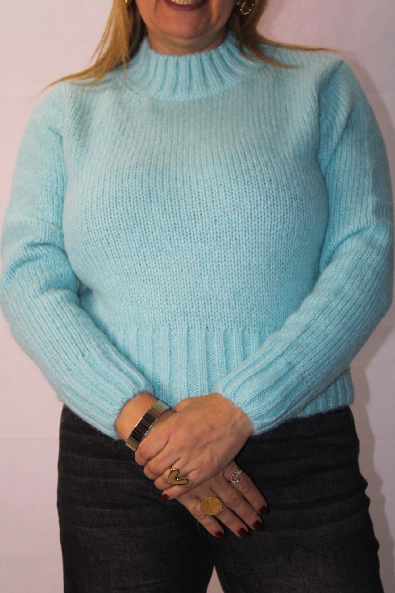 Sweater Meia Gola