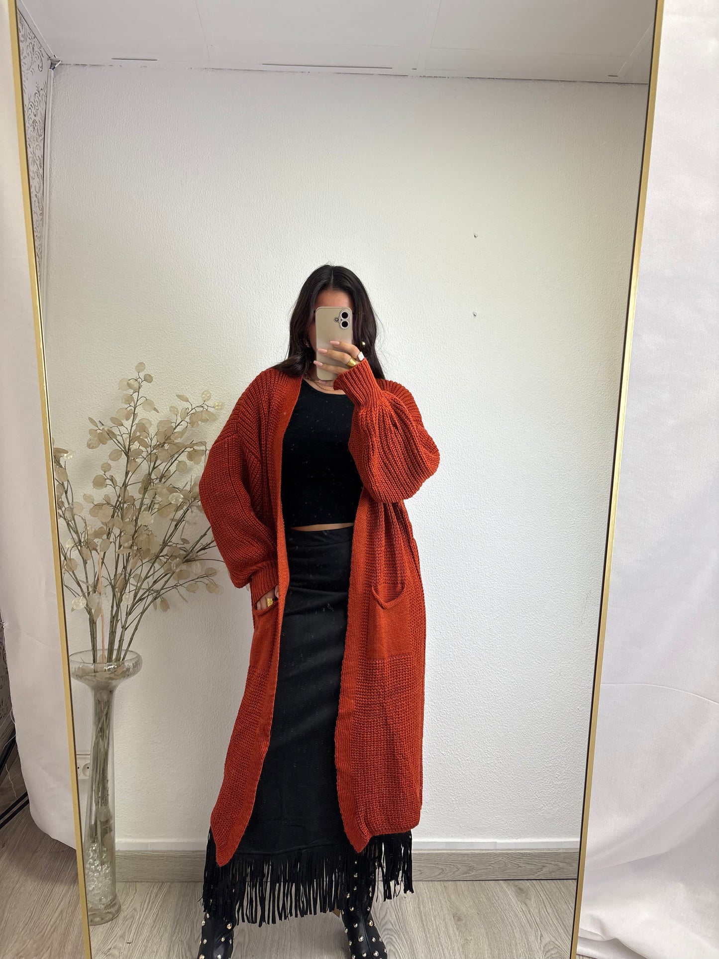 Casaco de Malha Comprido