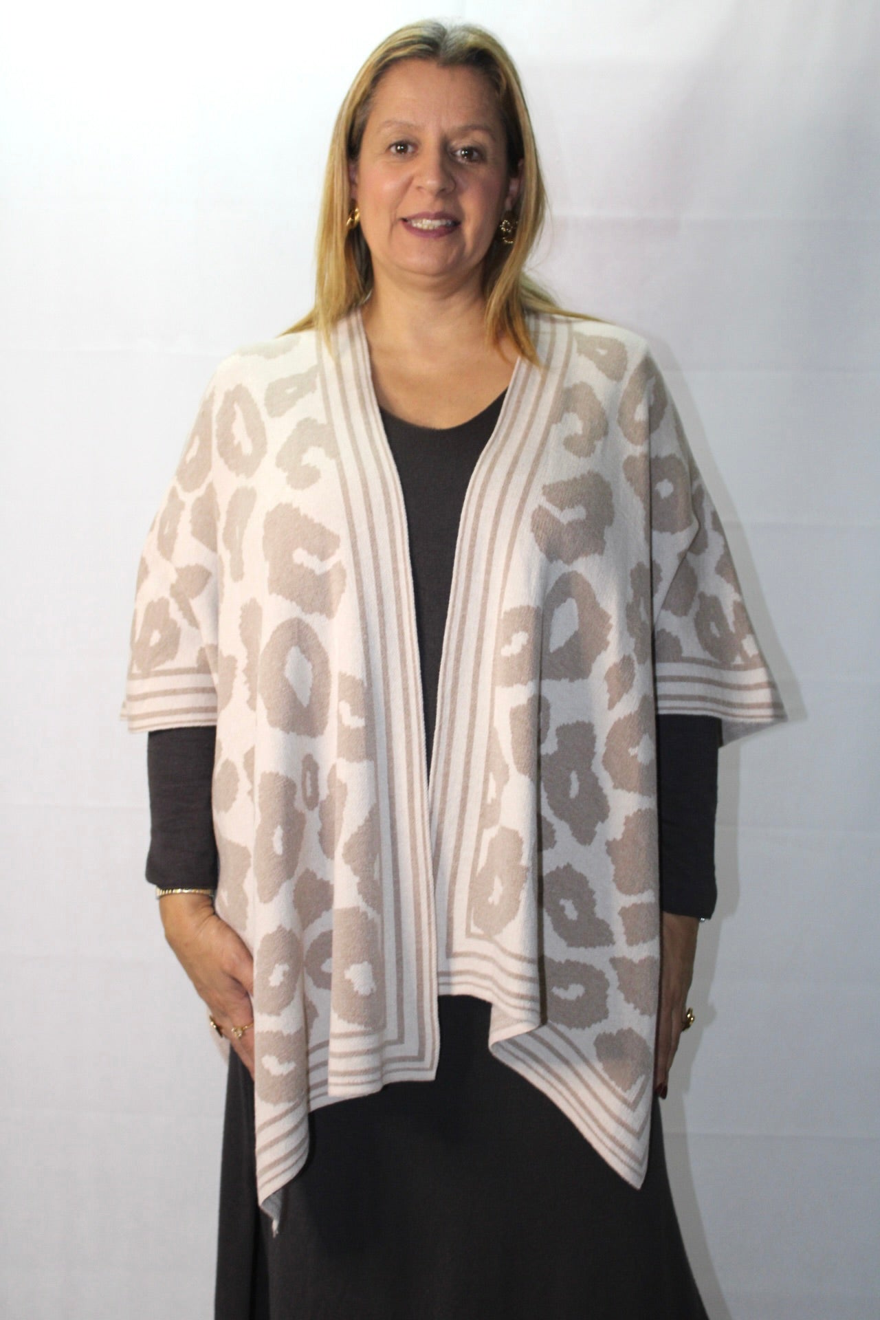 Poncho Animal Print