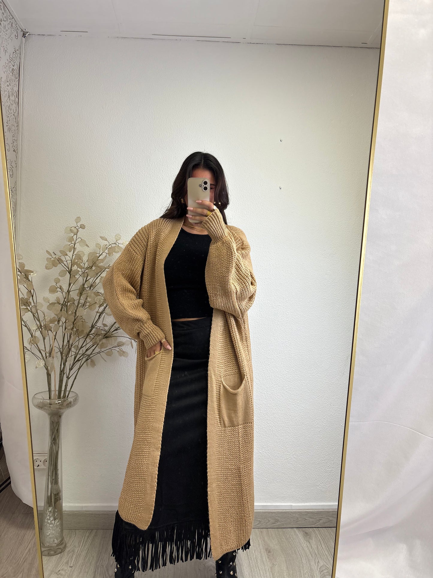 Casaco de Malha Comprido