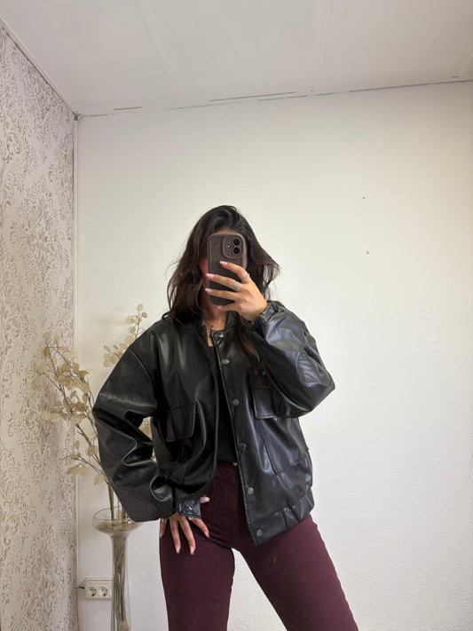 Casaco Biker Ecopele