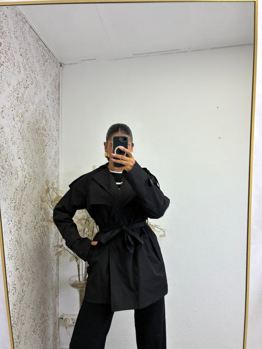 Parka Curta Impermeável