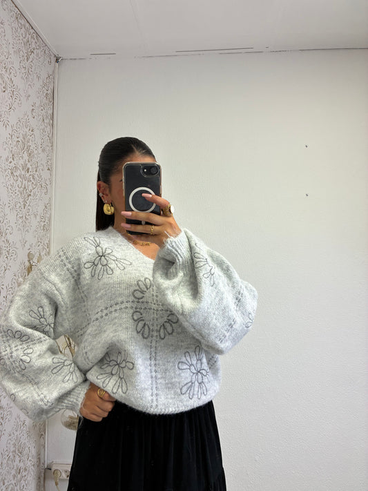 Malha Decote em Bico