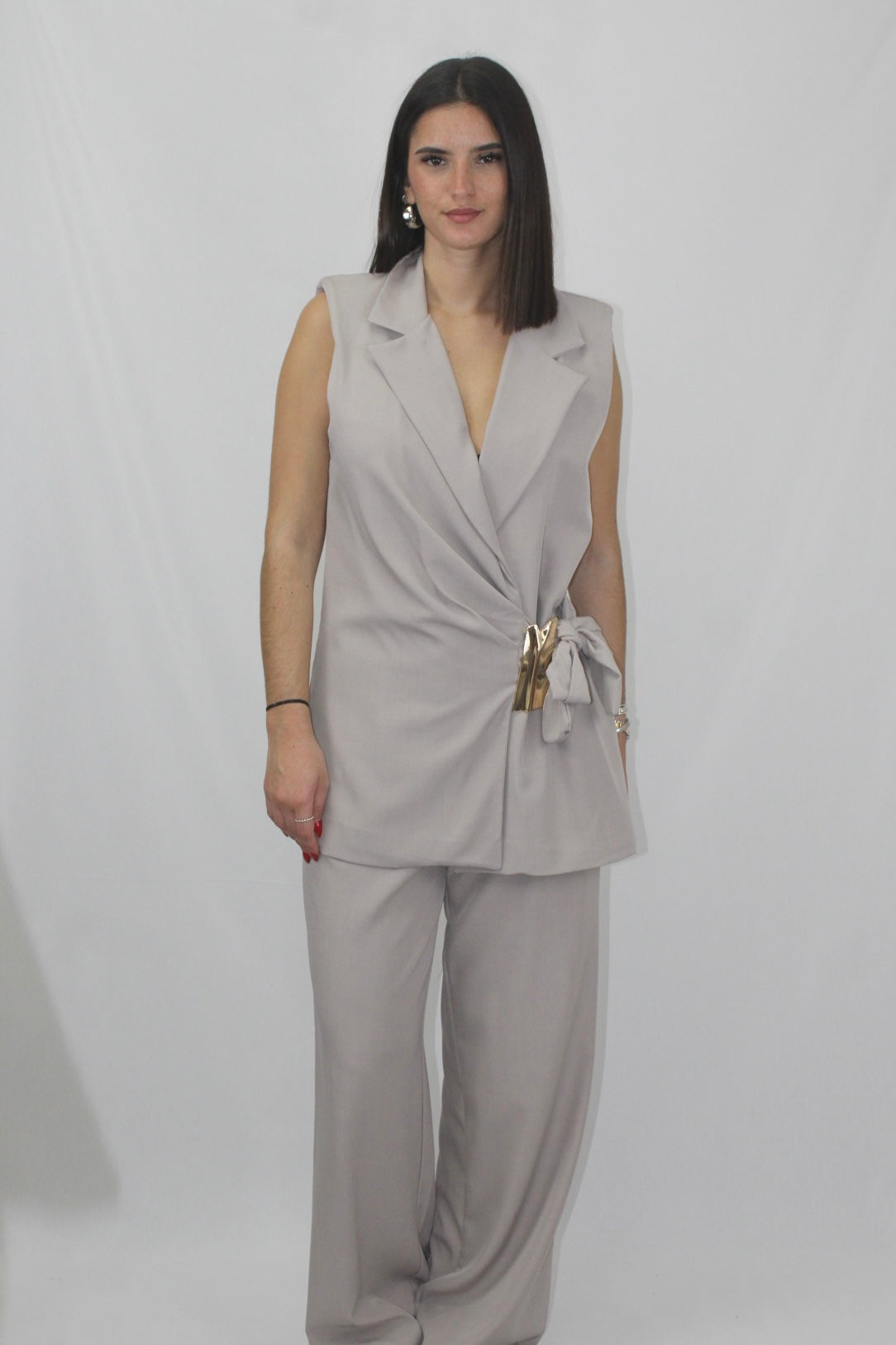 Conjunto com Detalhe Dourado