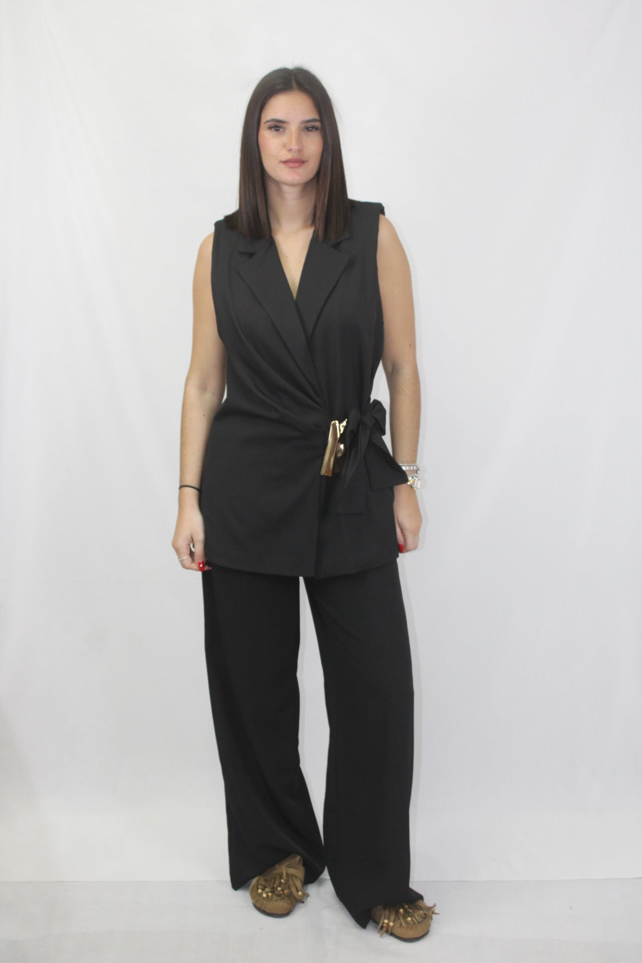 Conjunto com Detalhe Dourado