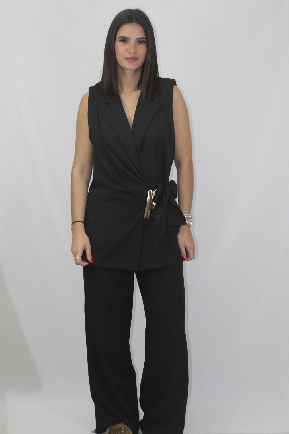 Conjunto com Detalhe Dourado
