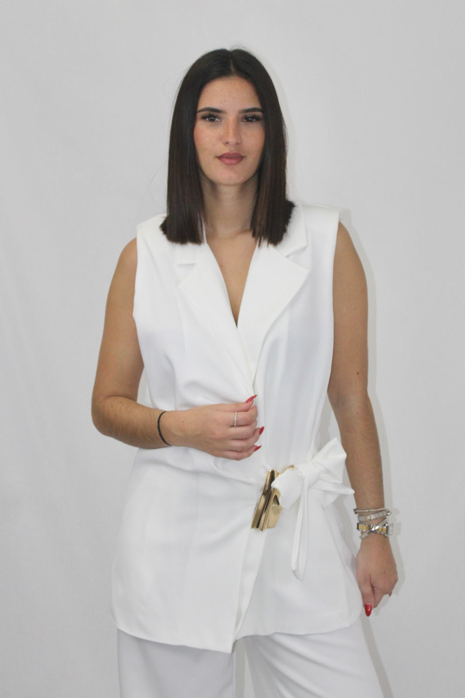 Conjunto com Detalhe Dourado