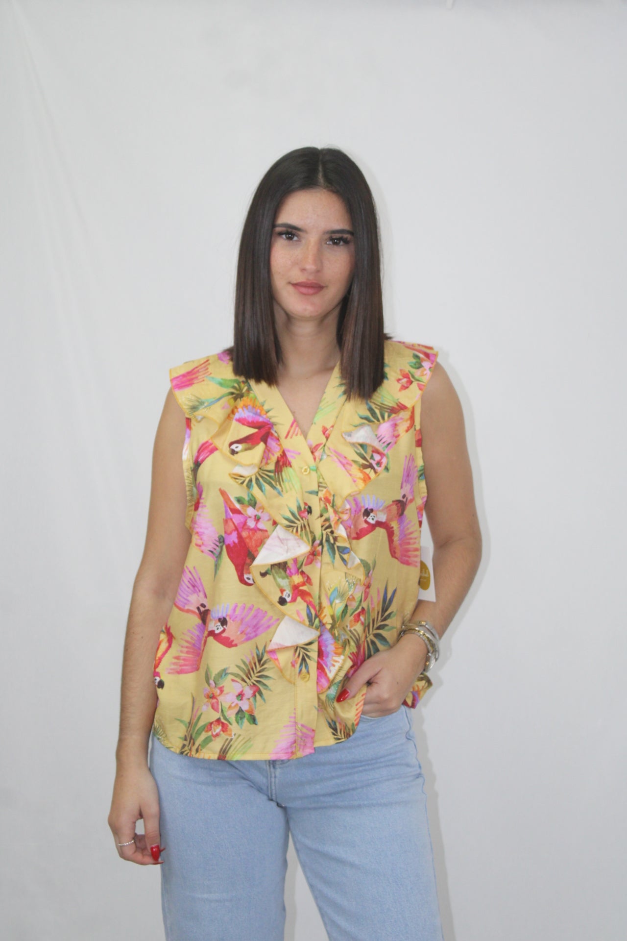 Blusa com Folho