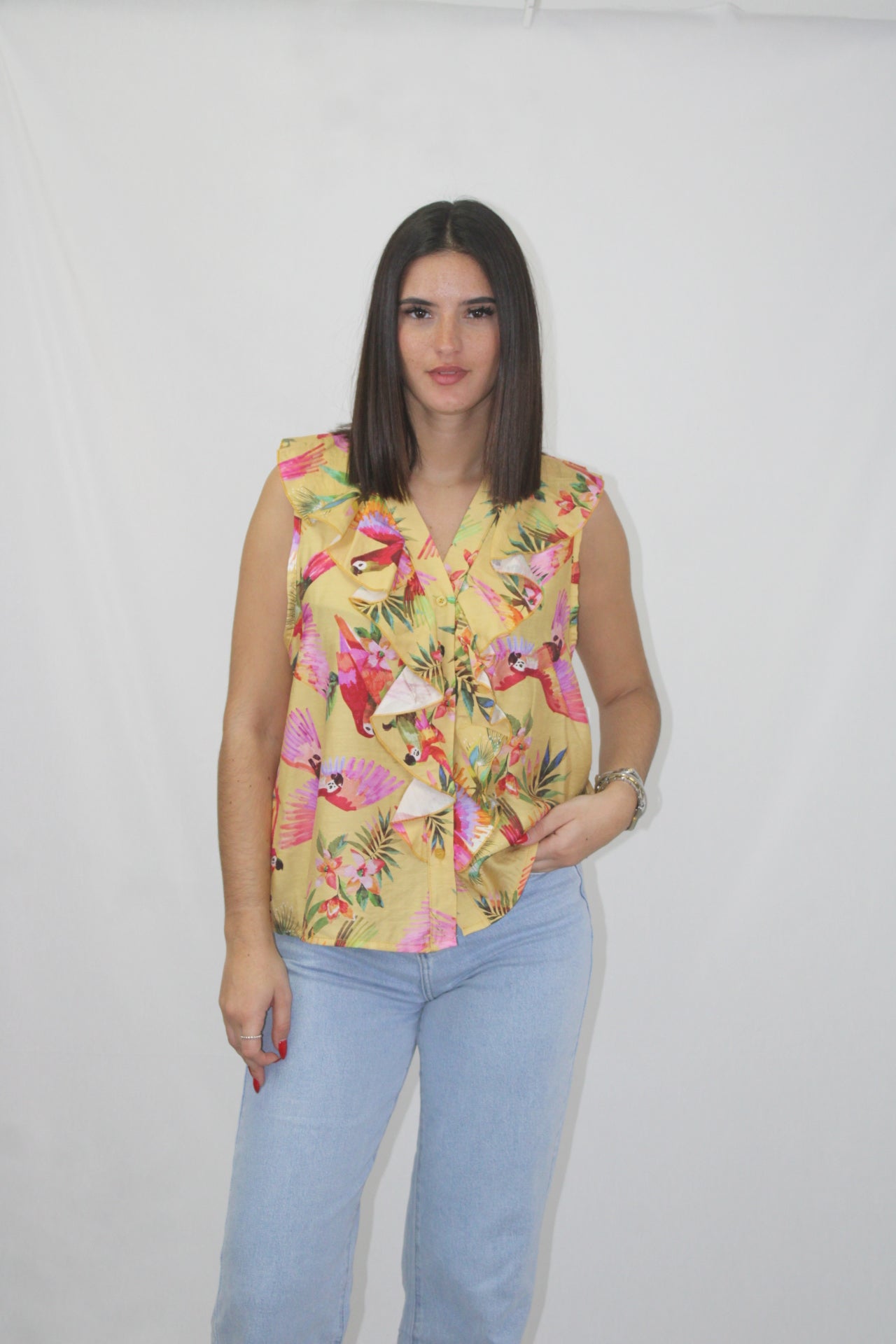 Blusa com Folho