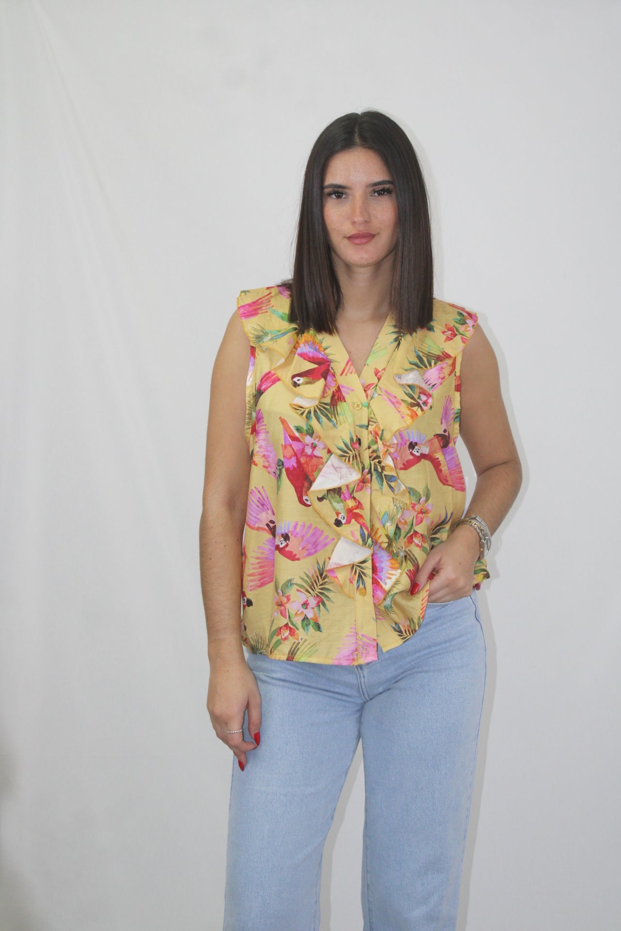 Blusa com Folho