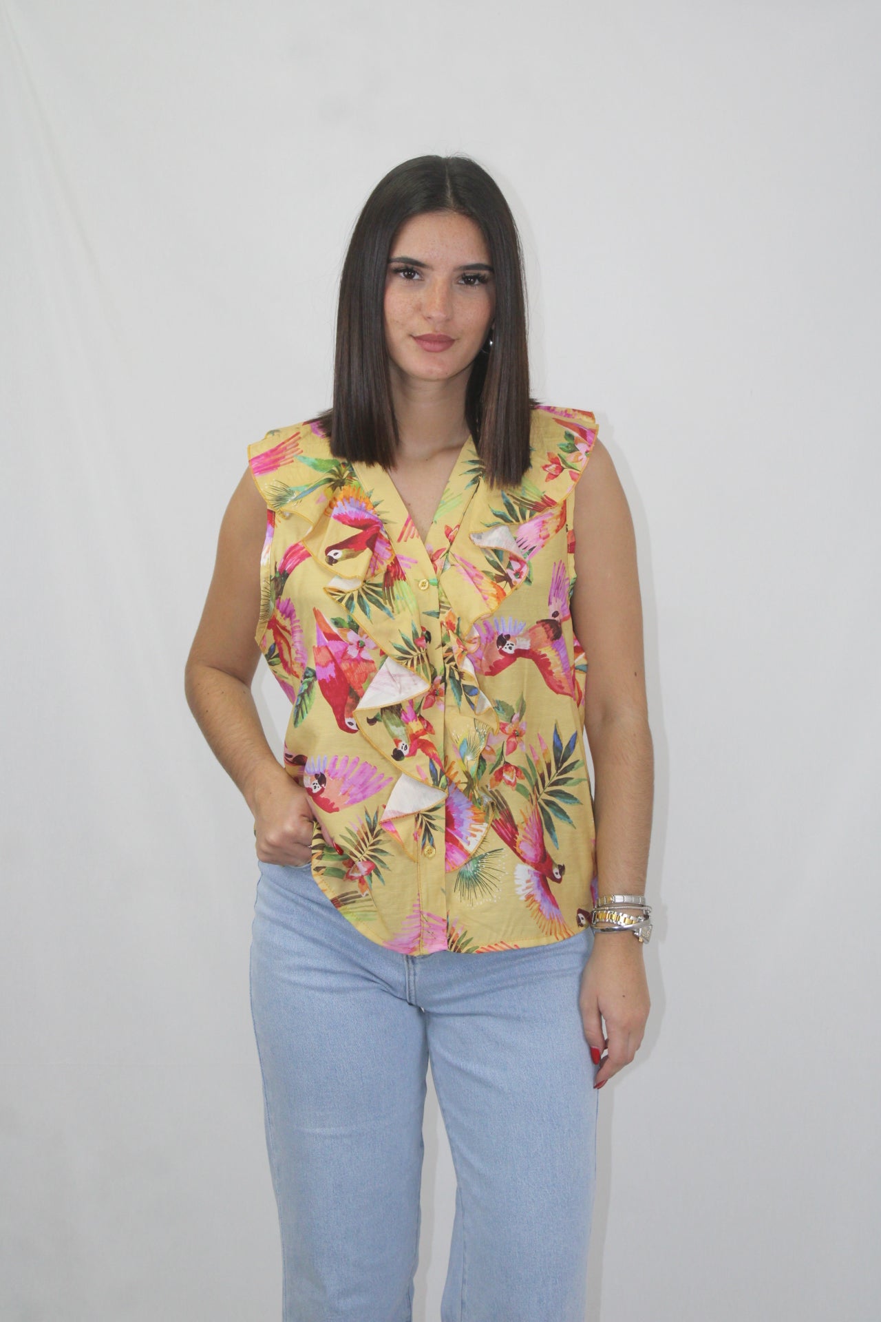 Blusa com Folho