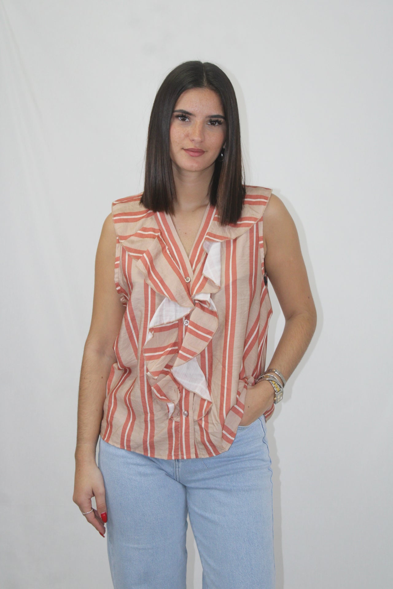 Blusa com Folho