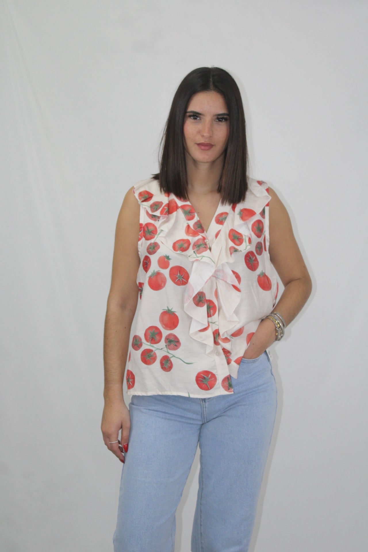 Blusa com Folho