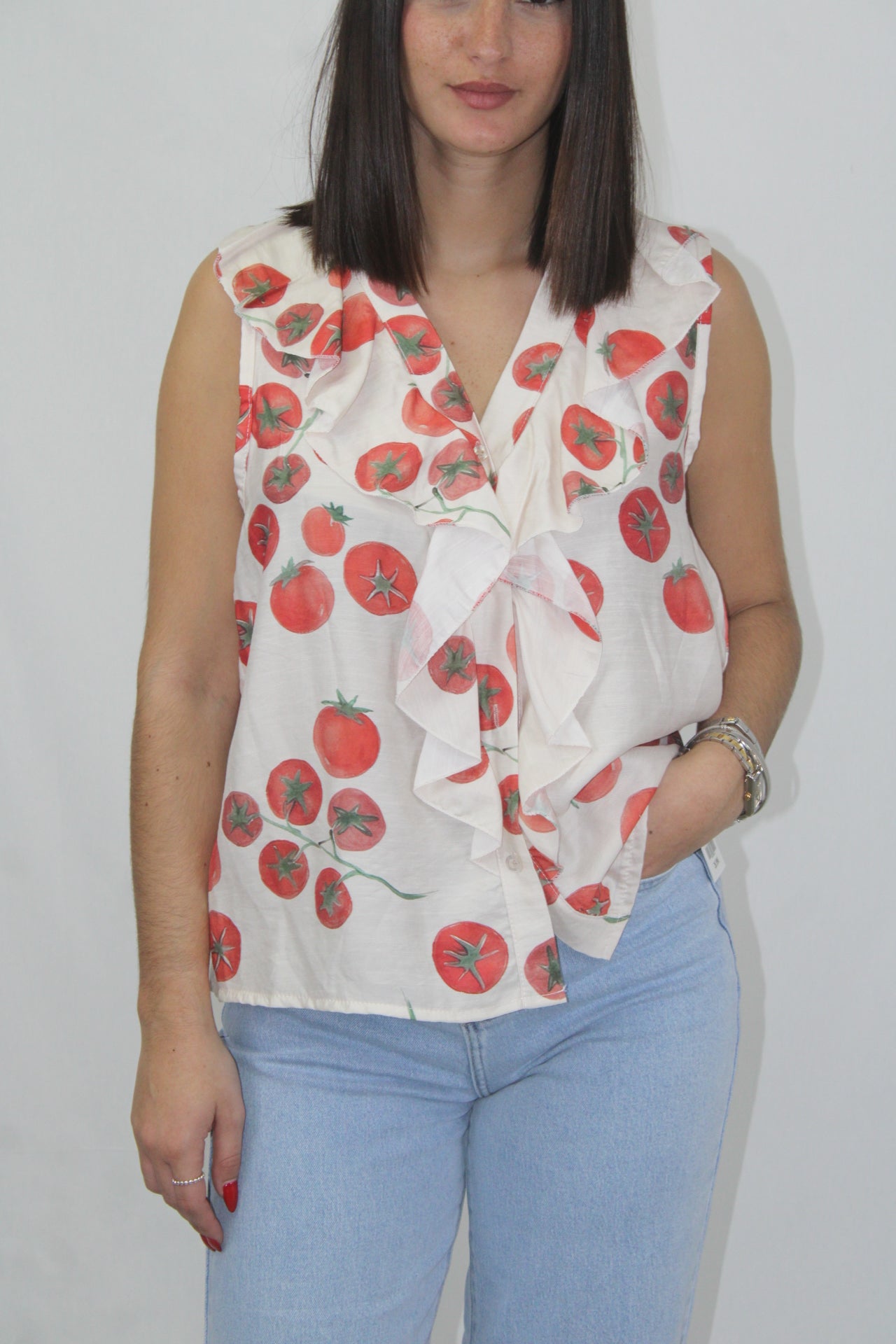 Blusa com Folho