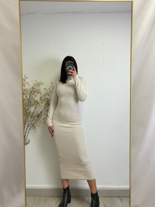 Vestido de Malha Comprido