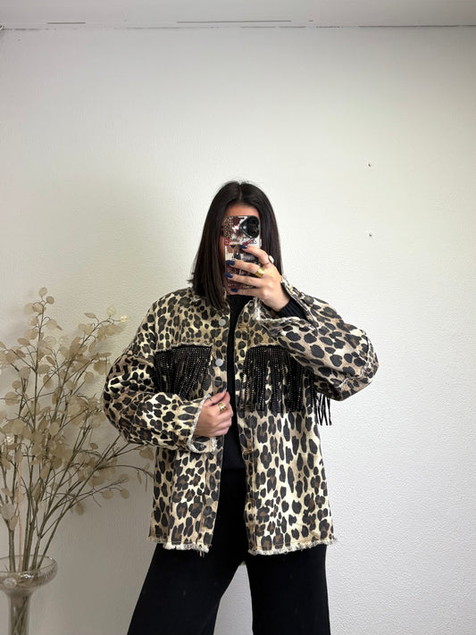 Casaco Animal Print