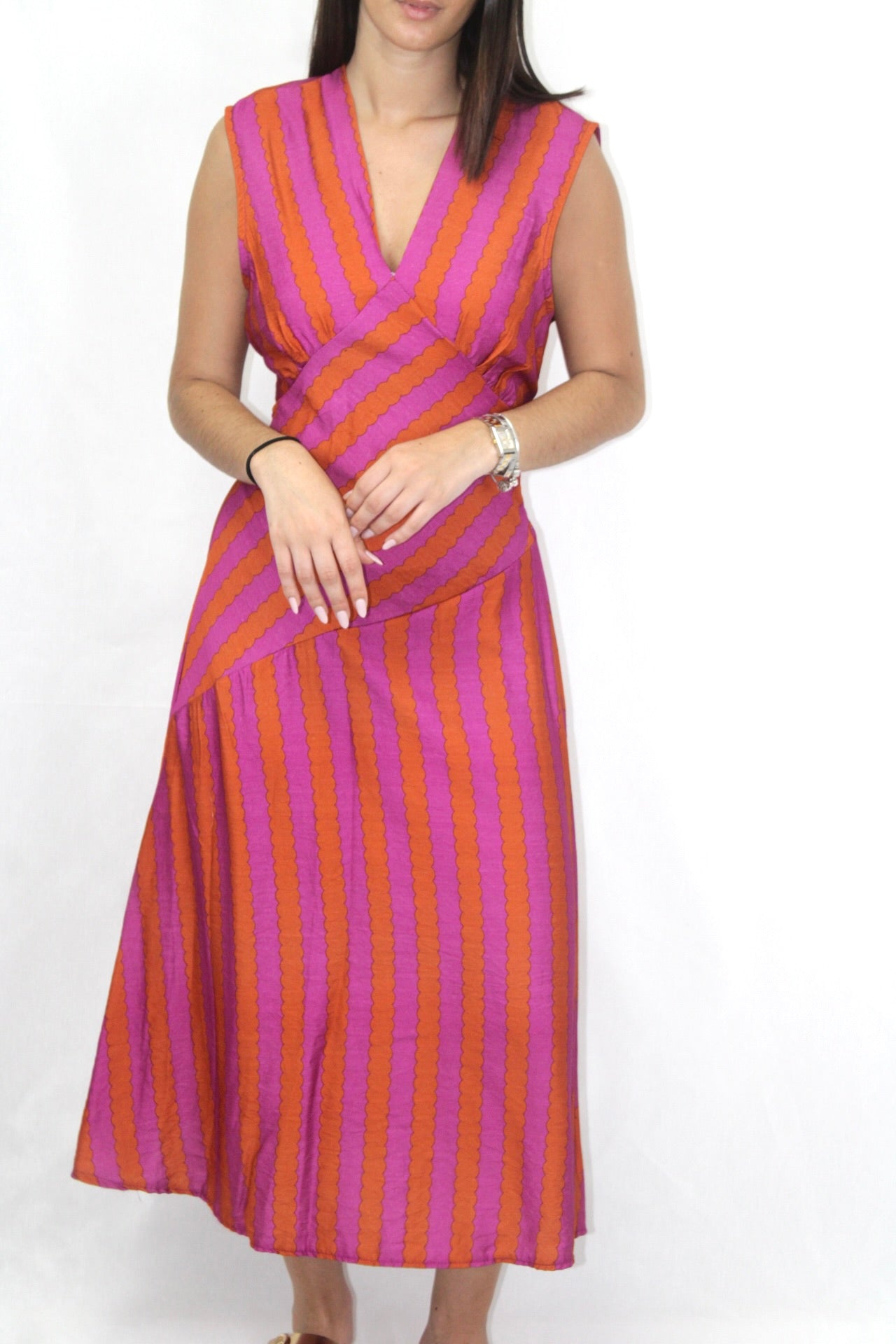 Vestido Riscas