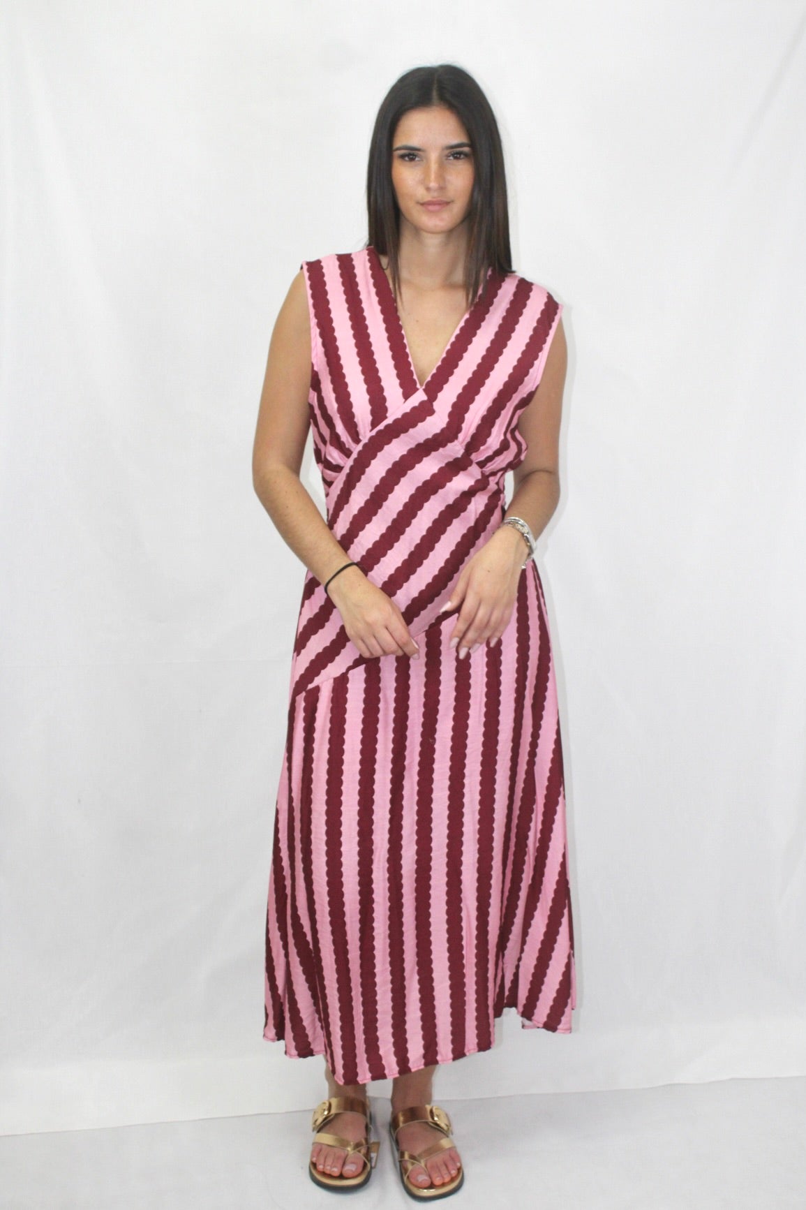 Vestido Riscas