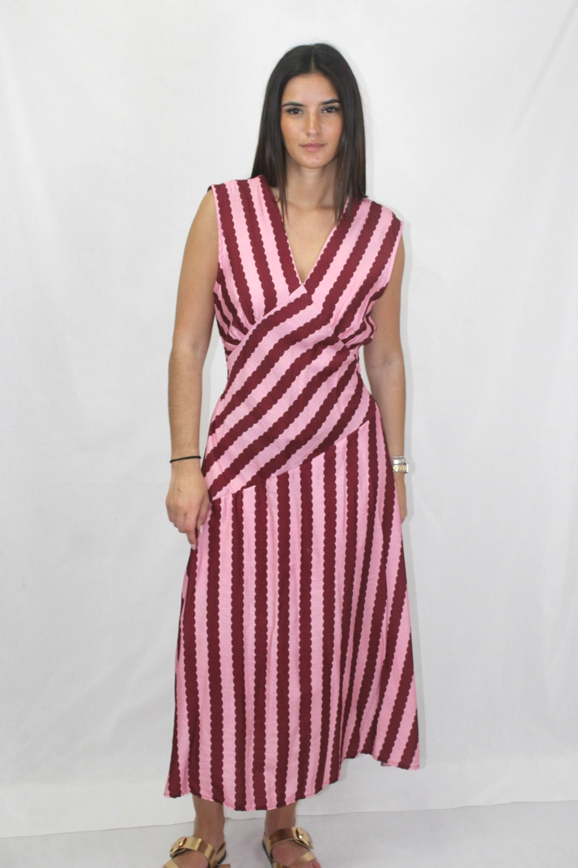 Vestido Riscas