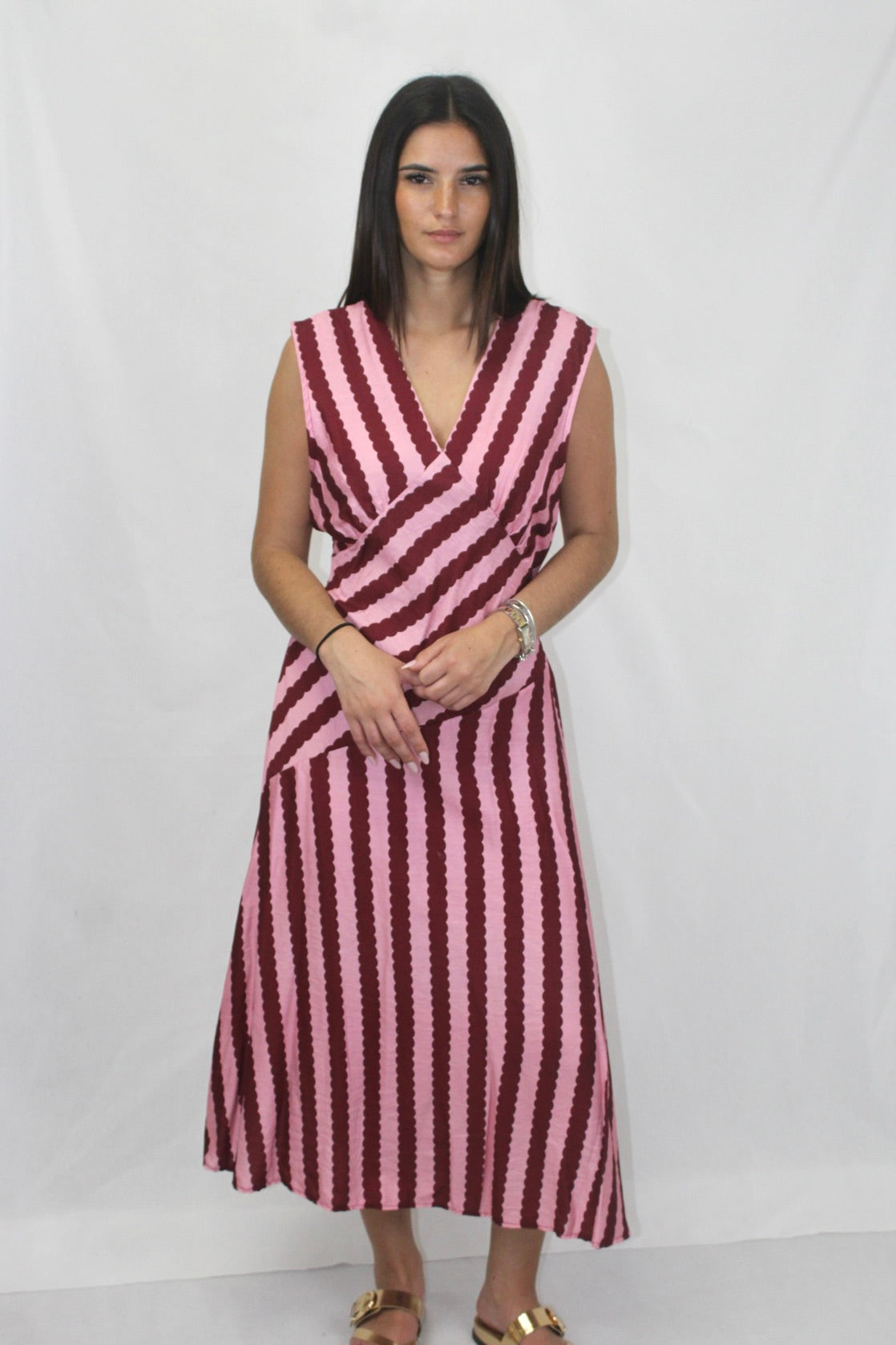 Vestido Riscas