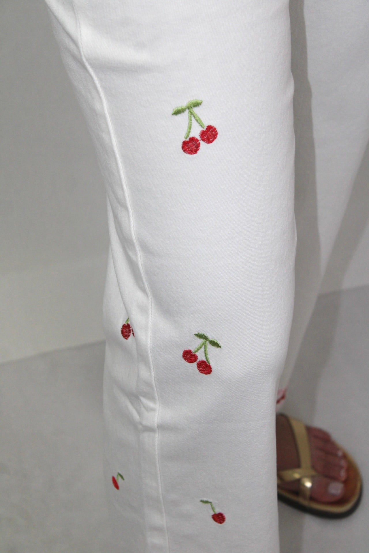 Calças 'Cherry' Corte Direito