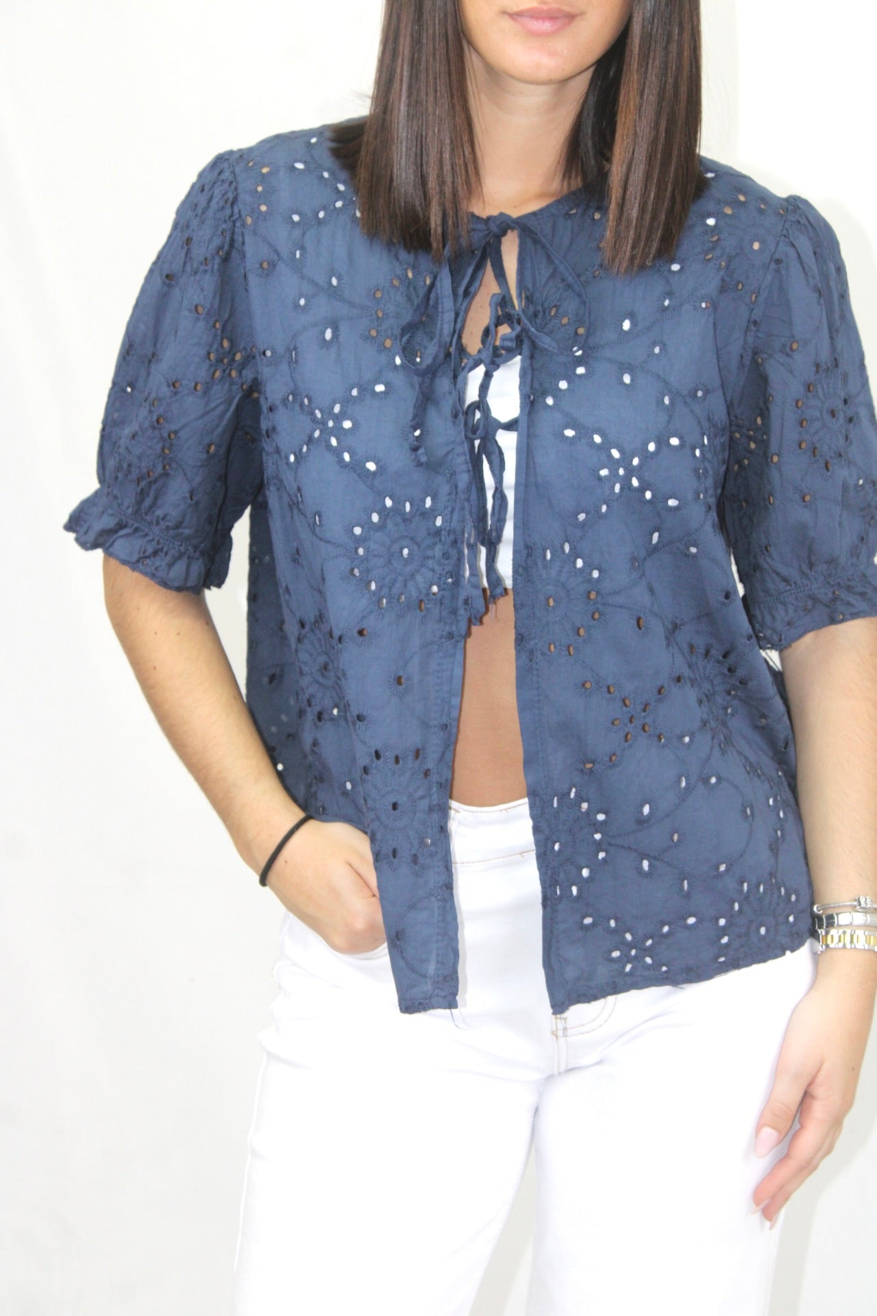 Blusa Bordado Inglês