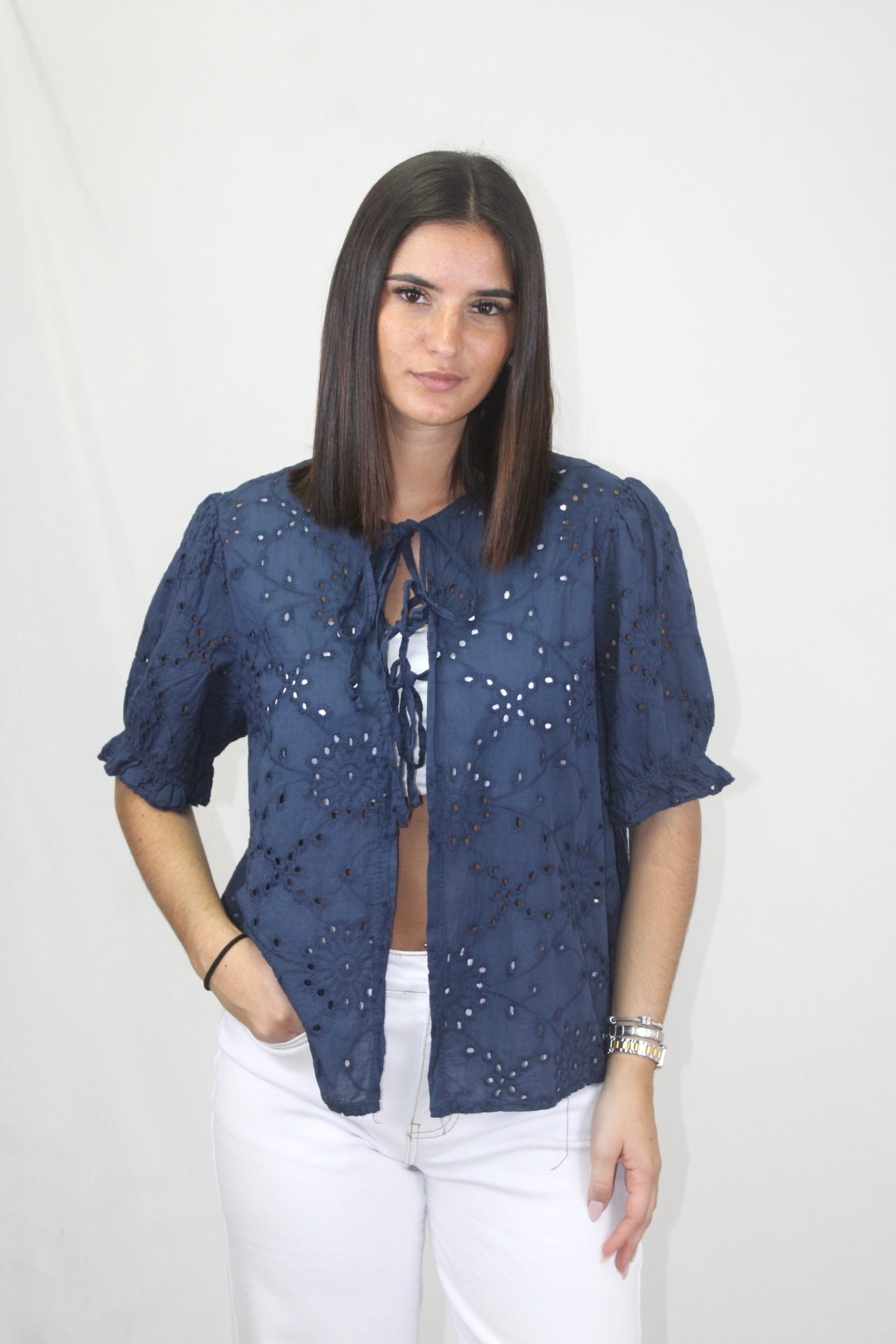 Blusa Bordado Inglês