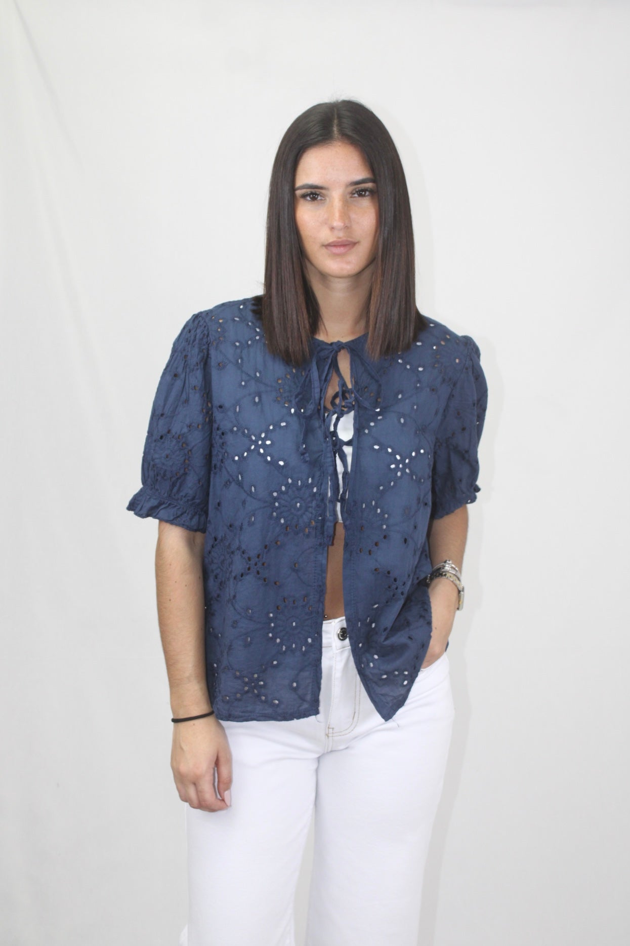 Blusa Bordado Inglês