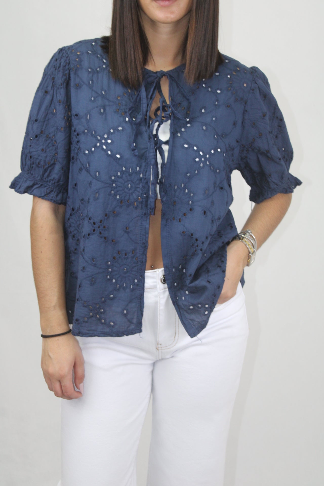 Blusa Bordado Inglês