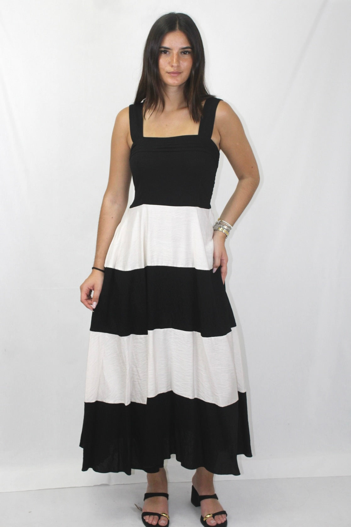 Vestido Riscas