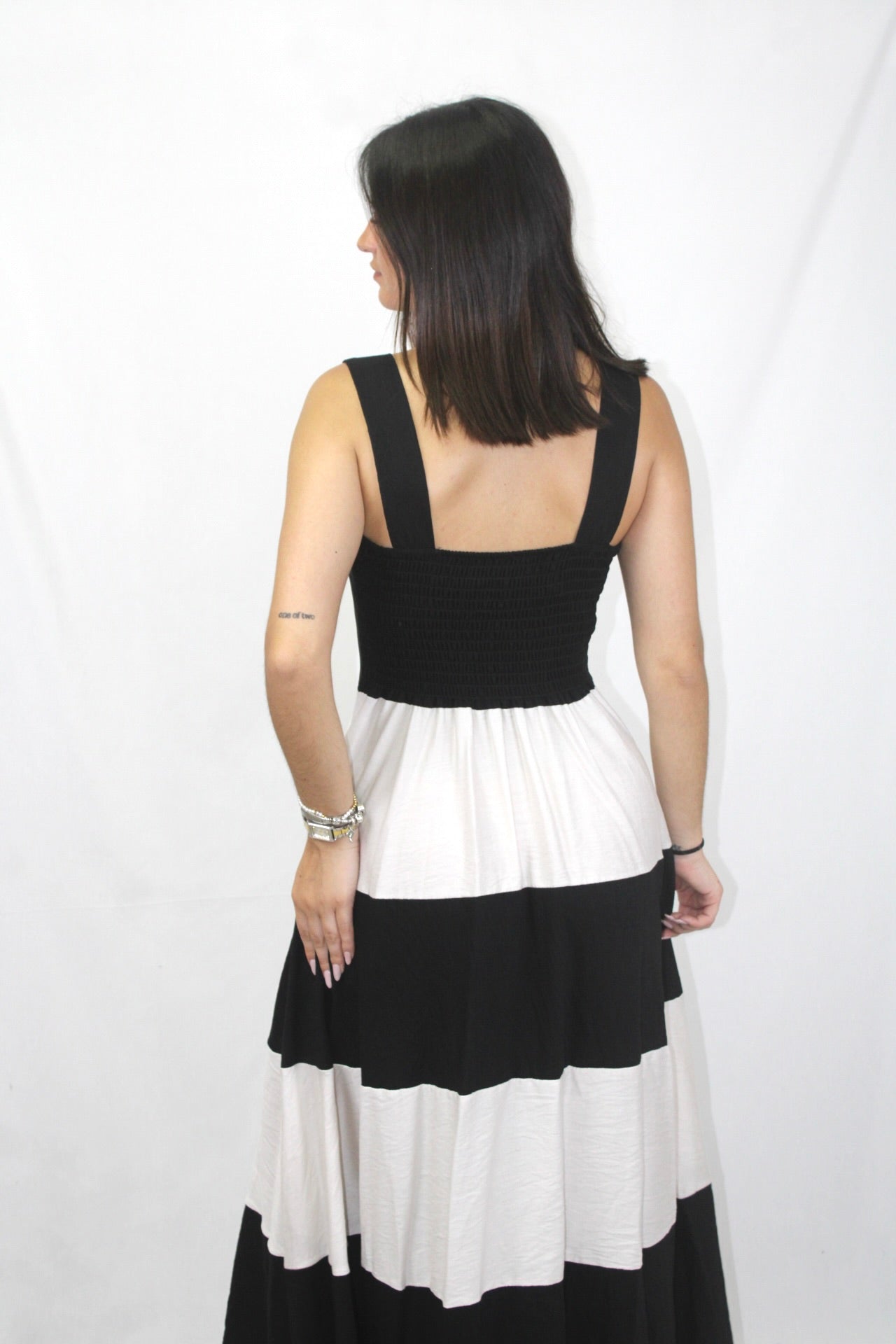 Vestido Riscas