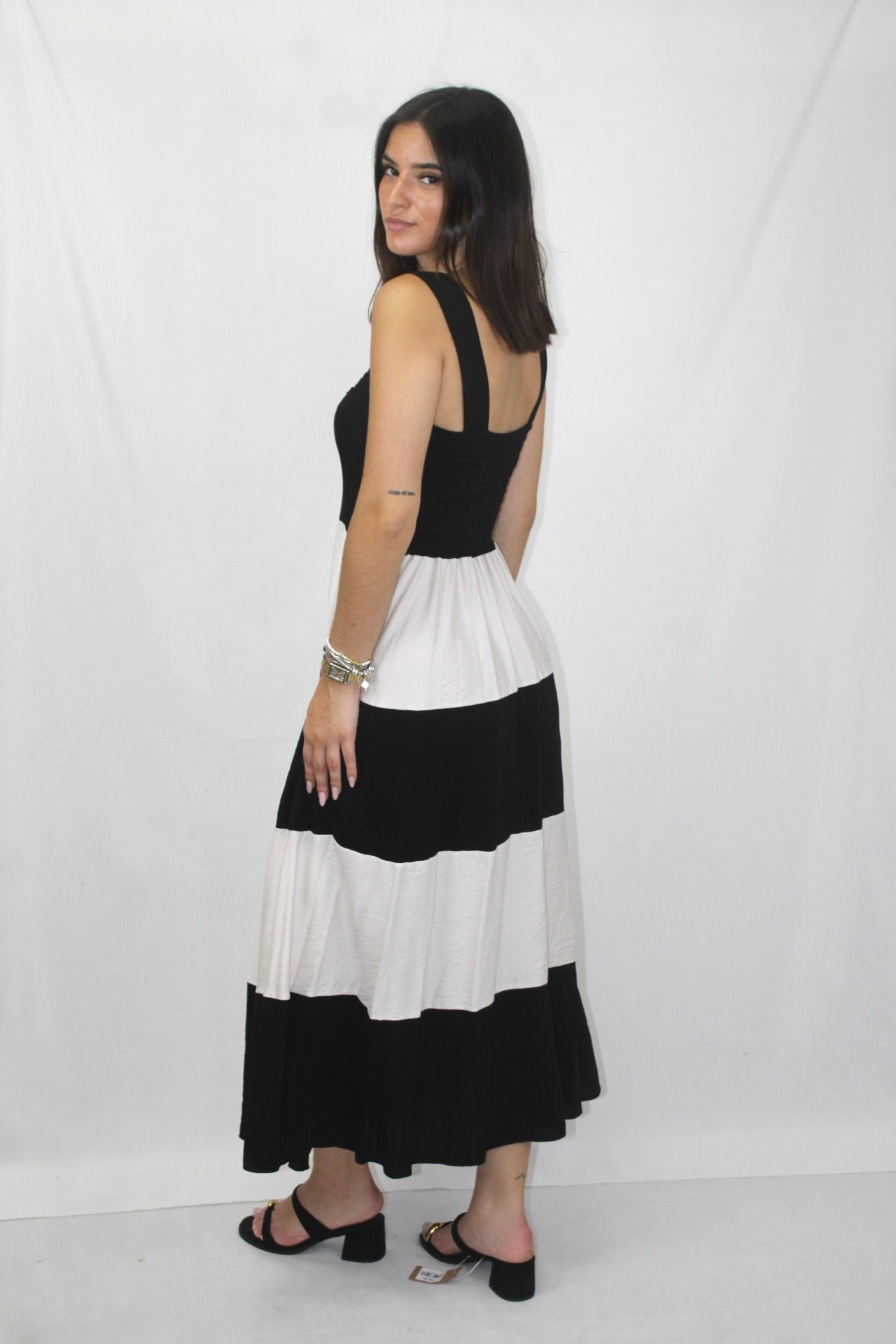Vestido Riscas