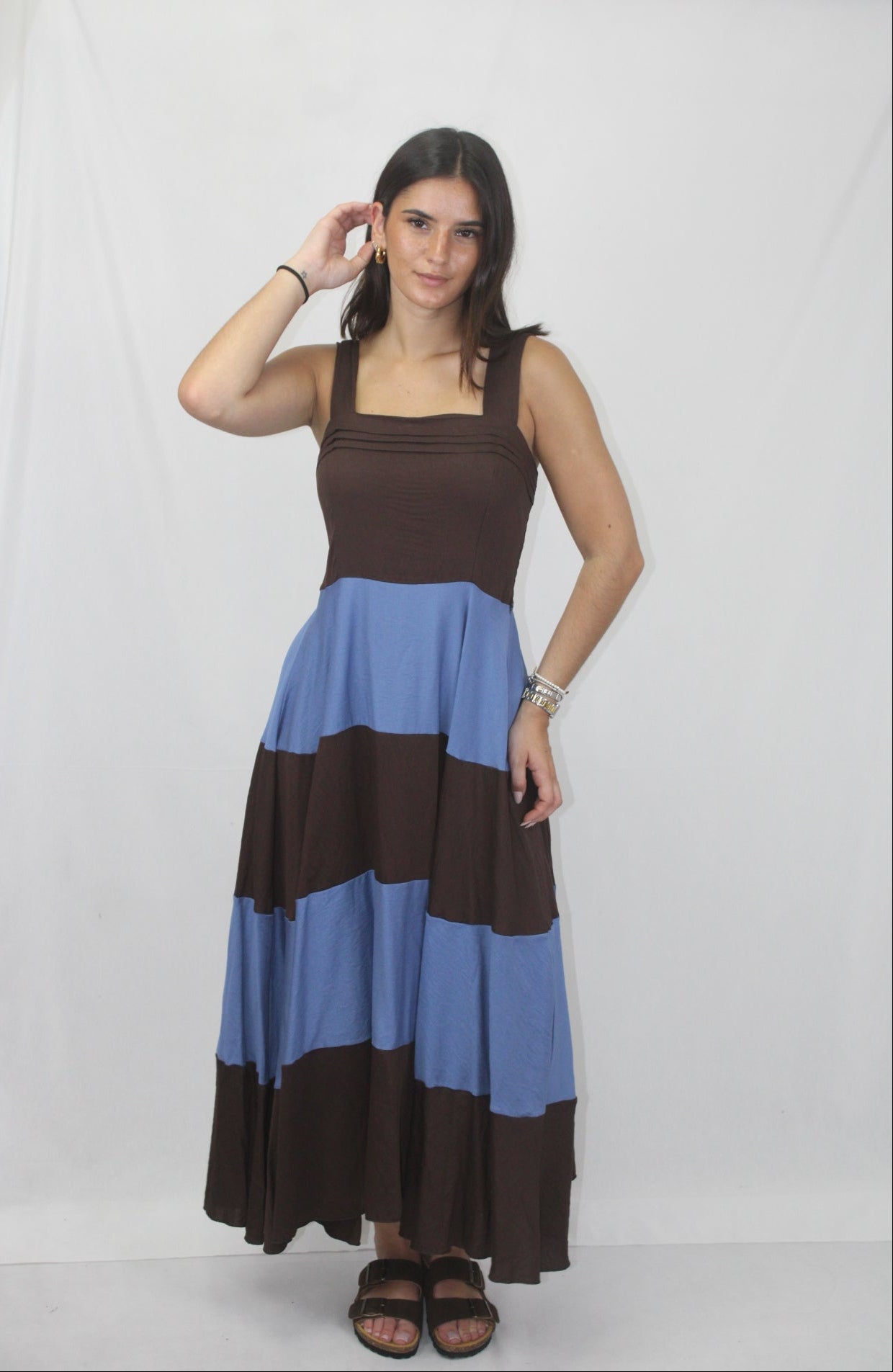 Vestido Riscas