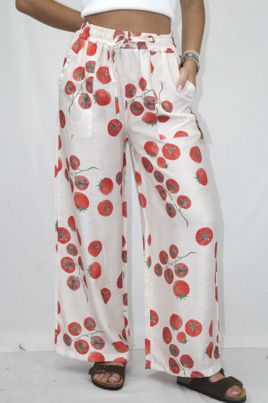 Pantalonas com Elástico na Cintura