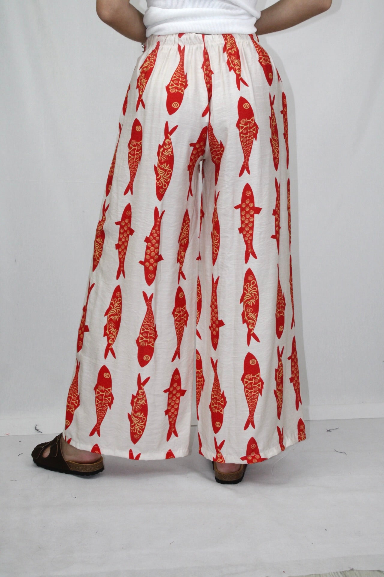 Pantalonas com Elástico na Cintura