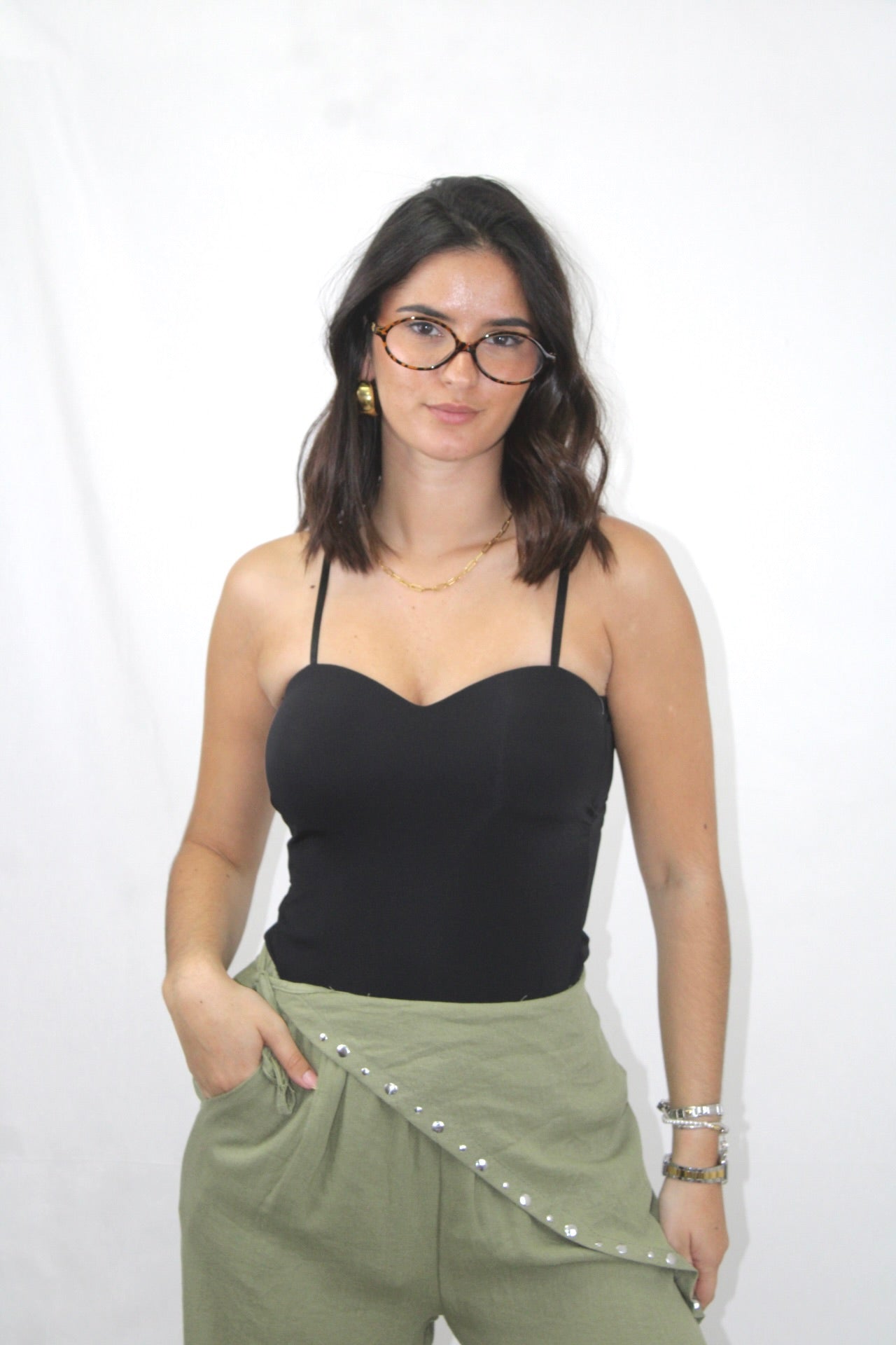 Body de Alças Ajustáveis