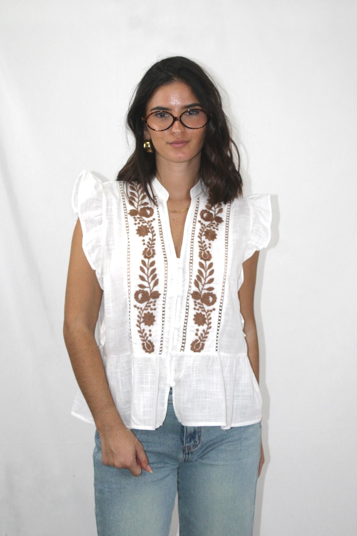Blusa Bordada