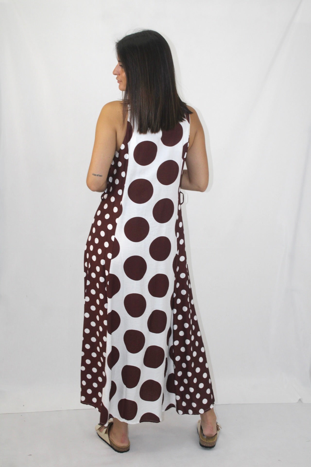 Vestido Bolas Desiguais